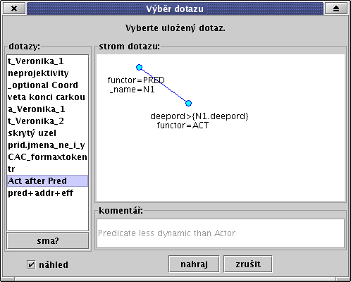 query load dialog