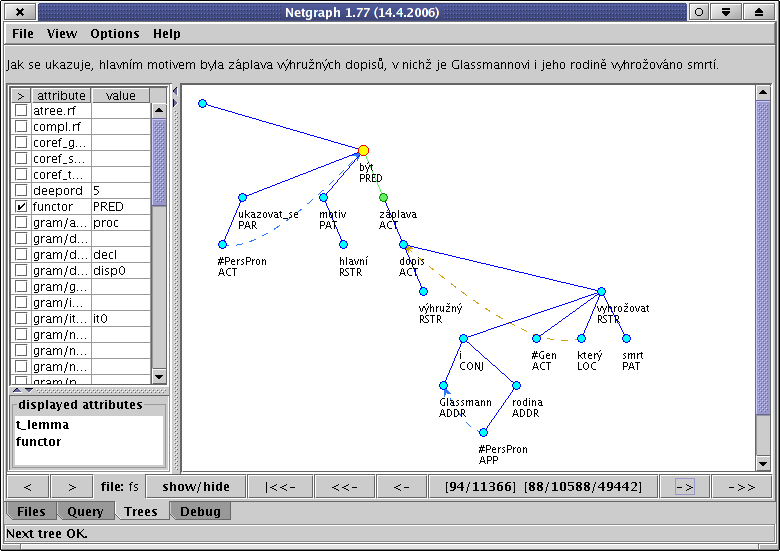 a result tree