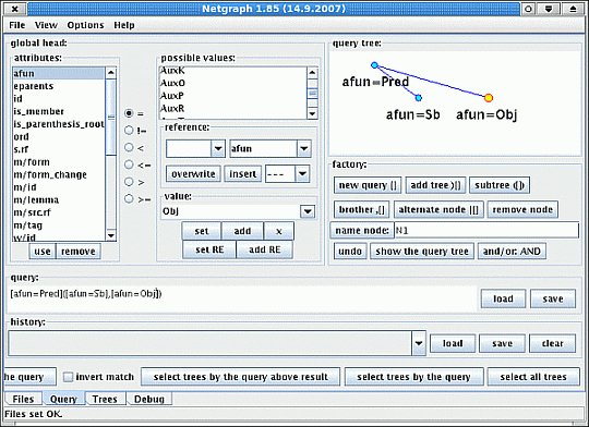 Netgraph: Query formulation